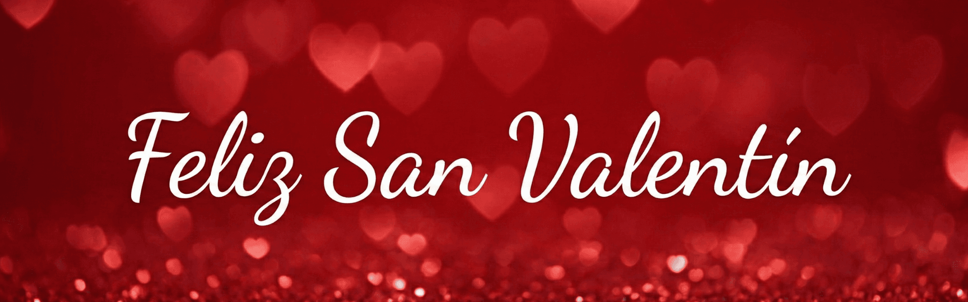 Banner feliz san valentin