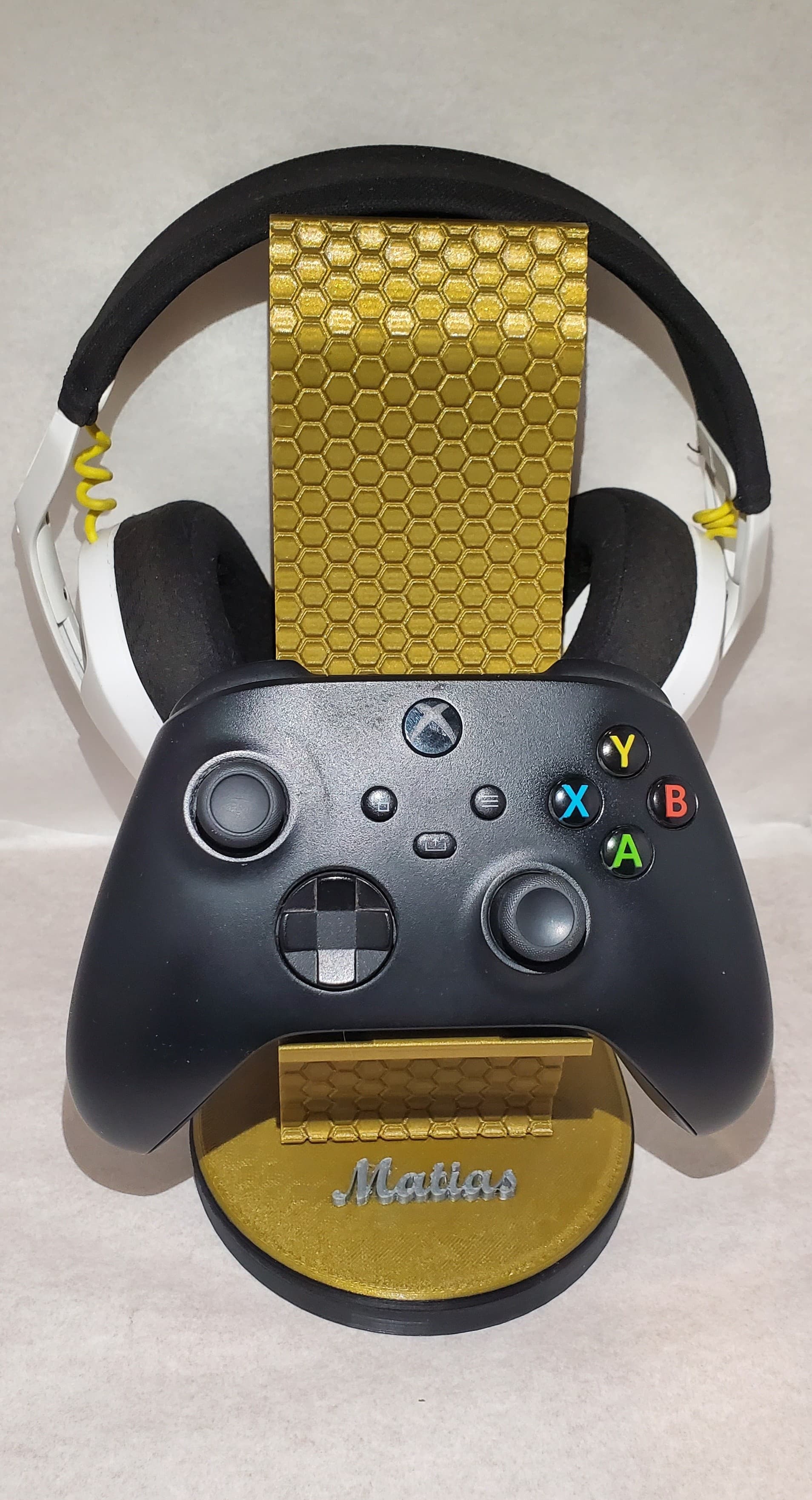 Soporte Auriculares y Joystick